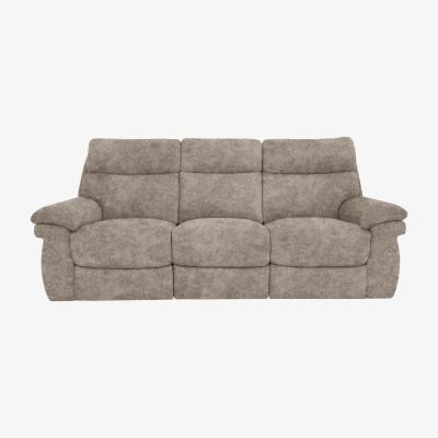 Furniture Village Comfort Story - Serene 3 Seater Fabric Power Recliner Sofa with Headrests - Mink