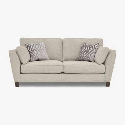 Furniture Village Tabitha 3 Seater Sofa - Cream