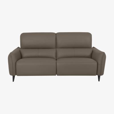 Furniture Village Domicil - Maddox 3 Seater Leather Power Recliner Sofa - NN Pine Bark