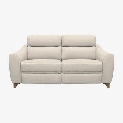 Furniture Village G Plan - Lucca 3 Seater Fabric Sofa - Natural