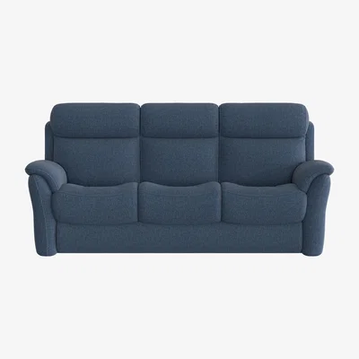 Furniture Village Relax Station Revive 3 Seater Fabric Sofa - Blue