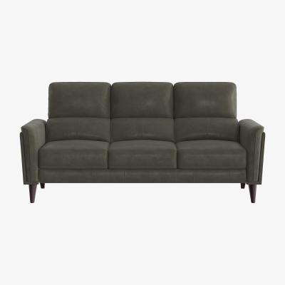Furniture Village Compact Collection Klein 3 Seater Fabric Sofa - R16 Charcoal
