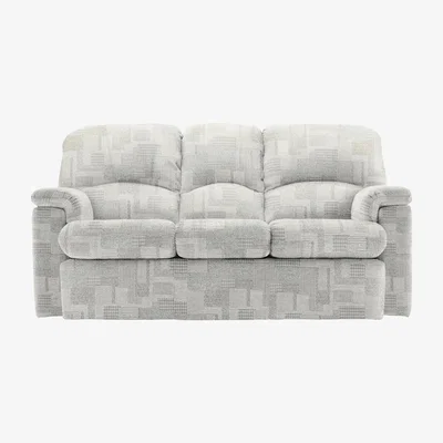 Furniture Village G Plan - Chloe Small Fabric 3 Seater Sofa - Lydia Blush