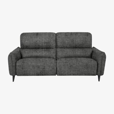 Furniture Village Domicil - Maddox 3 Seater Fabric Power Recliner Sofa - Gunmetal