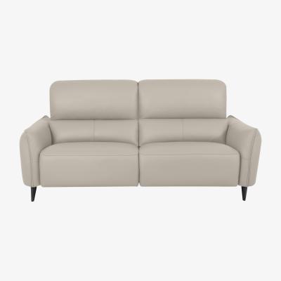 Furniture Village Domicil - Maddox 3 Seater Leather Sofa - NP Oatmeal