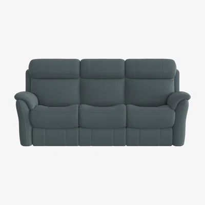 Furniture Village Relax Station Revive 3 Seater Fabric Power Recliner Sofa