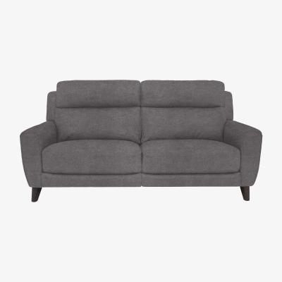 Furniture Village Comfort Story - Zen 3 Seater Fabric Power Recliner Sofa - Iron