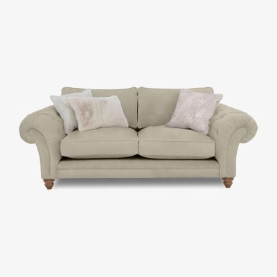 Furniture Village Boutique Collection - Blenheim 3 Seater Classic Back Sofa - Wicker