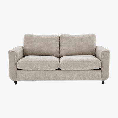 Furniture Village Esprit 3 Seater Fabric Sofa - Silver