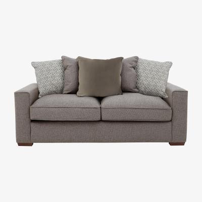 Furniture Village Comfi 3 Seater Fabric Pillow Back Sofa - Grey