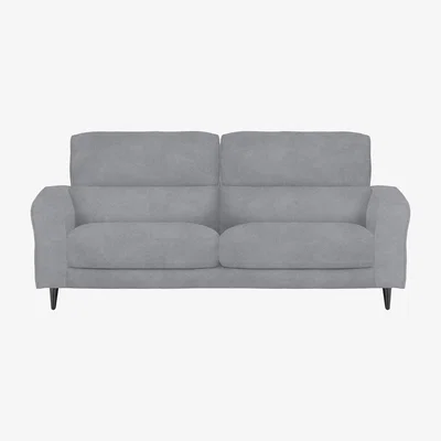 Furniture Village Axel 3 Seater Fabric Sofa - Bluish Grey