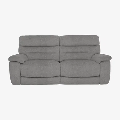 Furniture Village Comfort Story - Nimbus 3 Seater Fabric Power Recliner Sofa - Haze