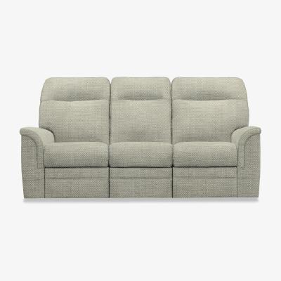 Furniture Village Parker Knoll - Hudson 23 Fabric 3 Seater Power Recliner Sofa - Dobby Seaspray