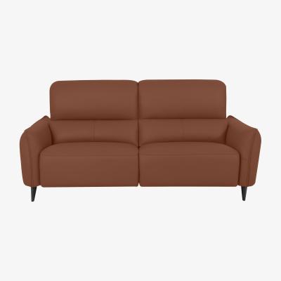 Furniture Village Domicil - Maddox 3 Seater Leather Power Recliner Sofa - NN Cognac