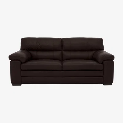 Furniture Village Cozee Leather 2.5 Seater Sofa - Brown- World of Leather