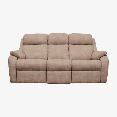 Furniture Village G Plan - Kingsbury 3 Seater Fabric Power Recliner Sofa with Power Headrests
