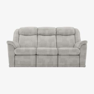 Furniture Village G Plan - Milton 3 Seater Fabric Power Recliner Sofa - Grey