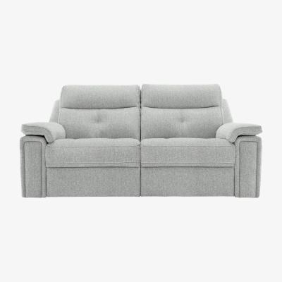 Furniture Village G Plan - Hannington 3 Seater Fabric Manual Recliner Sofa