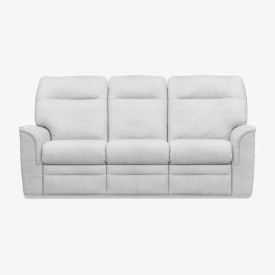 Furniture Village Parker Knoll - Hudson 23 Leather 3 Seater Power Recliner Sofa with Headrests and Power Lumbar