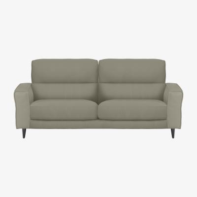 Furniture Village Axel 3 Seater BV Leather Sofa - Taupe
