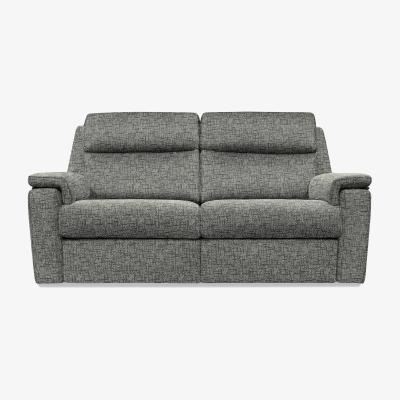 Furniture Village G Plan - Thornbury 3 Seater Fabric Power Recliner Sofa - Remco Slate