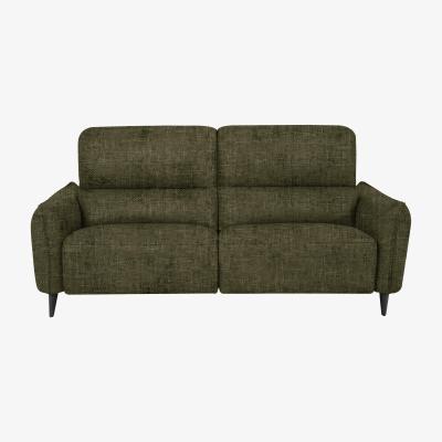 Furniture Village Domicil - Maddox 3 Seater Fabric Power Recliner Sofa - Grey Forest