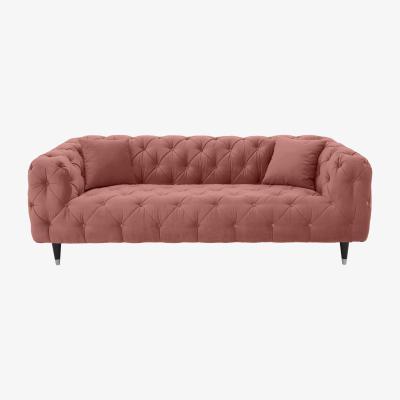 Furniture Village Cecilia Fabric 3 Seater Sofa - Pink