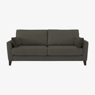 Furniture Village Brondby 3 Seater Fabric Sofa - Grey