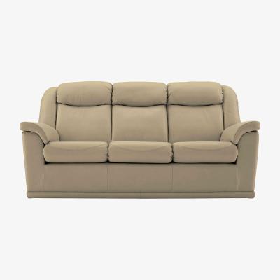 Furniture Village G Plan - Milton 3 Seater Leather Sofa - Cream
