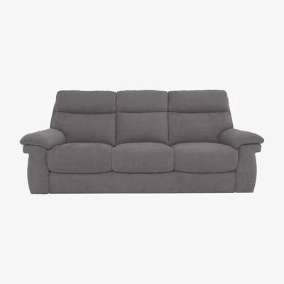 Furniture Village Comfort Story - Serene 3 Seater Fabric Sofa - Iron