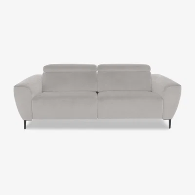 Furniture Village Nicoletti Italia - Milano 3 Seater Fabric Sofa - Flambe Ghiaccio