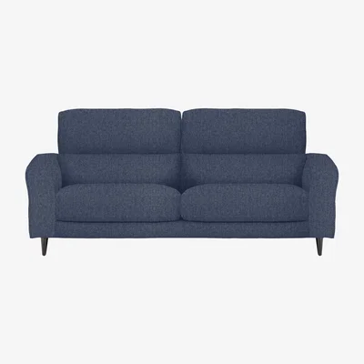 Furniture Village Axel 3 Seater Fabric Sofa - R38 Blue