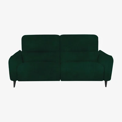 Furniture Village Domicil - Maddox 3 Seater Fabric Sofa - Emerald Green