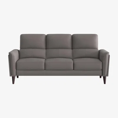 Furniture Village Compact Collection Klein 3 Seater Fabric Sofa - Elephant