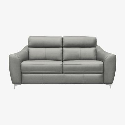 Furniture Village G Plan - Lucca 3 Seater Leather Sofa - No Recliner - Texas Charcoal