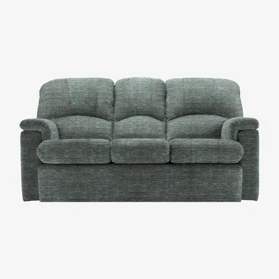 Furniture Village G Plan - Chloe Small Fabric 3 Seater Sofa - Waffle Marine