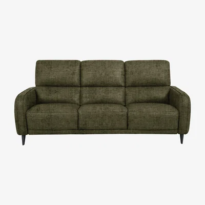 Furniture Village Domicil - Logan 3 Seater Fabric Sofa - Grey Forest