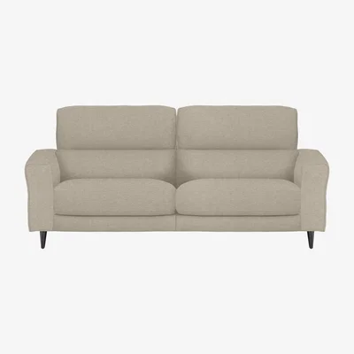 Furniture Village Axel 3 Seater Fabric Power Recliner Sofa - R28 Beige