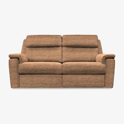 Furniture Village G Plan - Thornbury 3 Seater Fabric Power Recliner Sofa - Victoria Ginger
