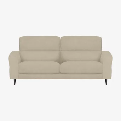 Furniture Village Axel 3 Seater Fabric Sofa - Oatmeal