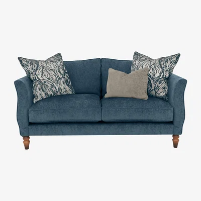 Furniture Village Boutique Chatterley 3 Seater Sofa - Bolero Spruce Walnut