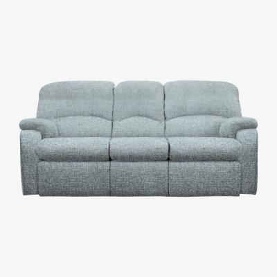 Furniture Village G Plan - Chloe 3 Seater Manual Recliner Fabric Sofa - Arola Sky