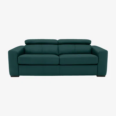 Furniture Village Infinity 3 Seater Leather Sofa- World of Leather
