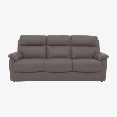 Furniture Village Relax Station Komodo 3 Seater NC Leather Sofa - NC Elephant