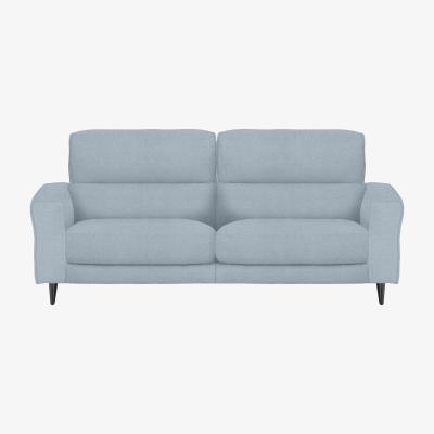 Furniture Village Axel 3 Seater Fabric Power Recliner Sofa - Baby Blue