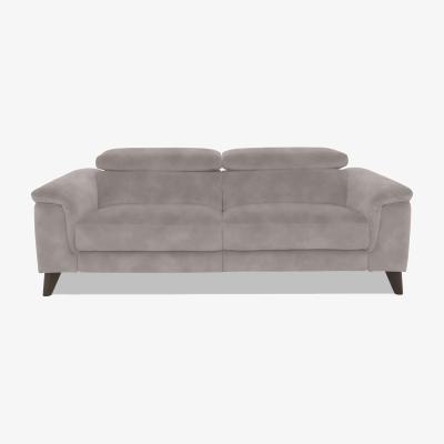Furniture Village Wade 3 Seater Fabric Sofa - Marble