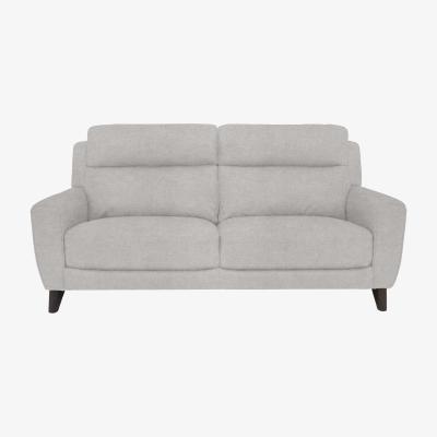 Furniture Village Comfort Story - Zen 3 Seater Fabric Sofa - R23 Silver Grey
