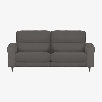 Furniture Village Axel 3 Seater BV Leather Power Recliner Sofa - BV Elephant