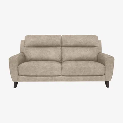 Furniture Village Comfort Story - Zen 3 Seater Fabric Sofa - Cream