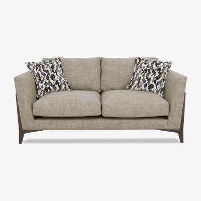 Furniture Village Iris 3 Seater Fabric Sofa - Elara Beige Wa Ft